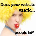 Does your website suck...people in?