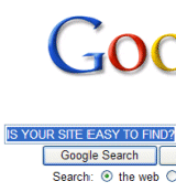 Is your site easy to find in Google?