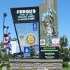 Entry sign Fergus, Ontario